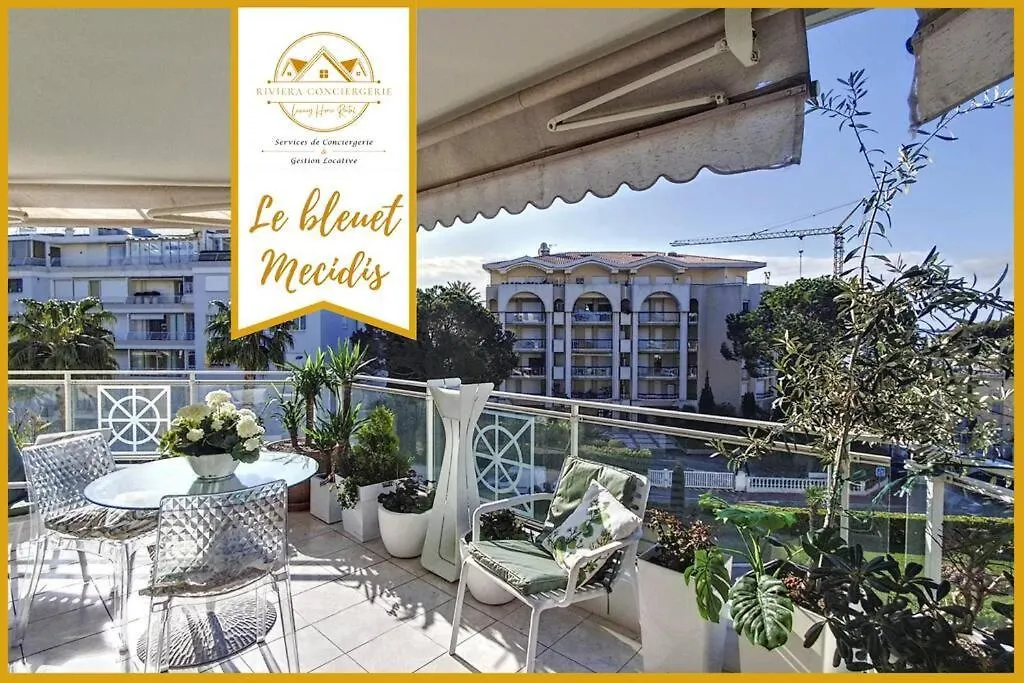 Le Bleuet Medicis & Sea View & 50M Plage & Clim & Piscine Apartment Cannes