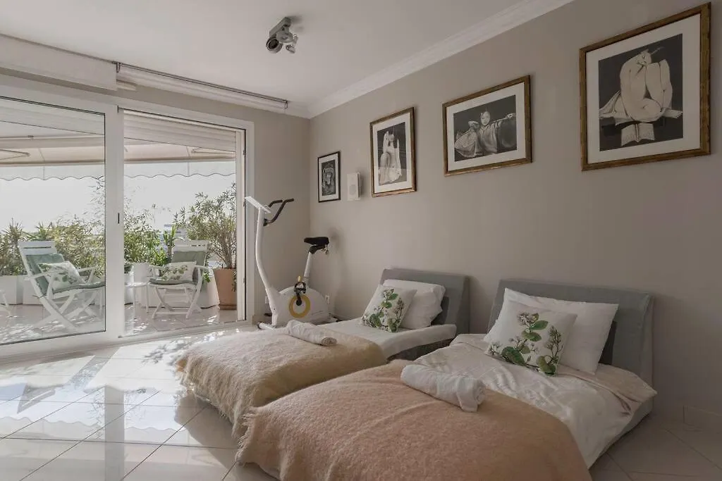 Le Bleuet Medicis & Sea View & 50M Plage & Clim & Piscine Apartment Cannes France